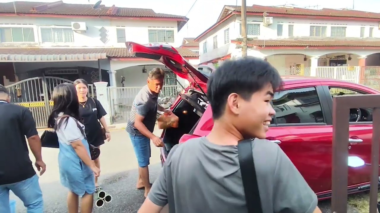 Bala ipar,anak mupuk pulai ke Muar😄