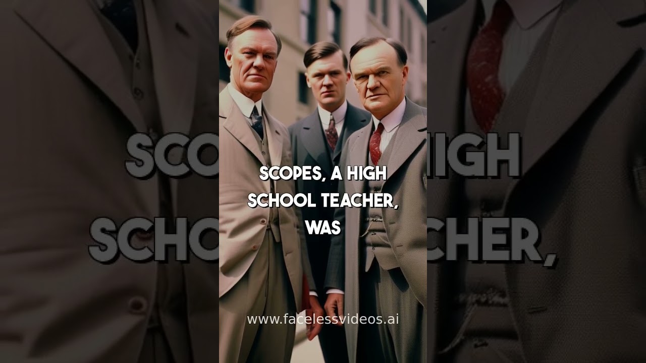 The Scopes Monkey Trial: Science vs. Creationism | #History #Science #Religion #Controversy