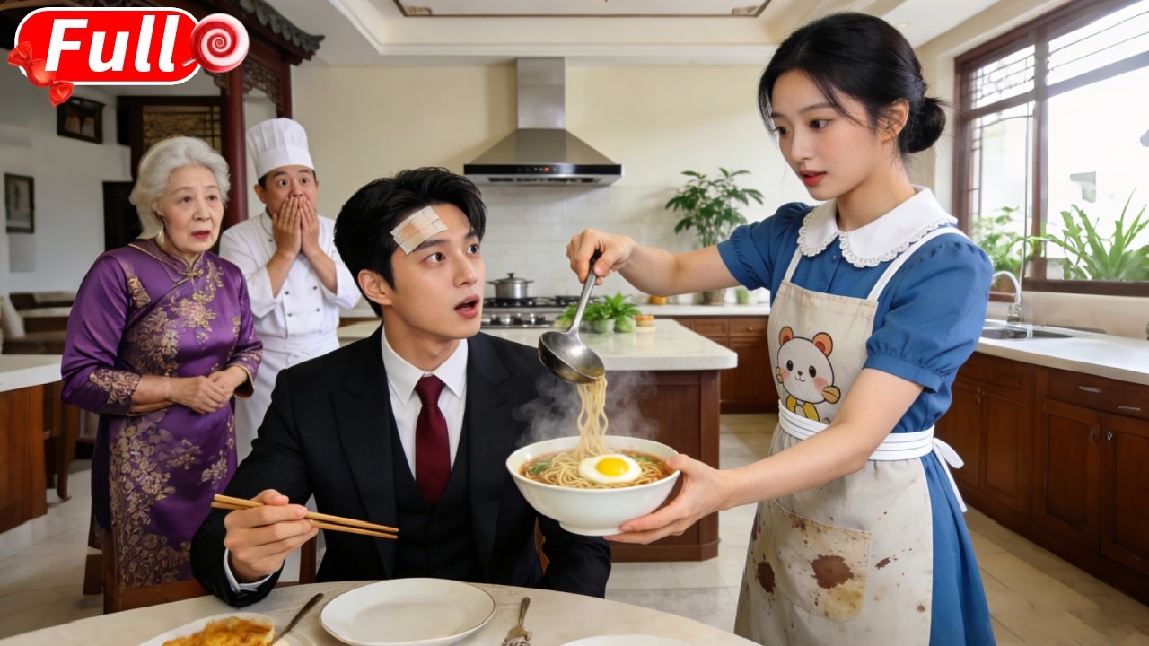 總裁一口氣開除88位保姆，唯獨村丫頭的一碗面讓他滿意點頭！身份揭開竟是兒時娃娃親，當場拉去領證，全城炸鍋！#中國短劇 #韓劇 #短劇 #爽劇 #甜劇 #愛情劇 #drama