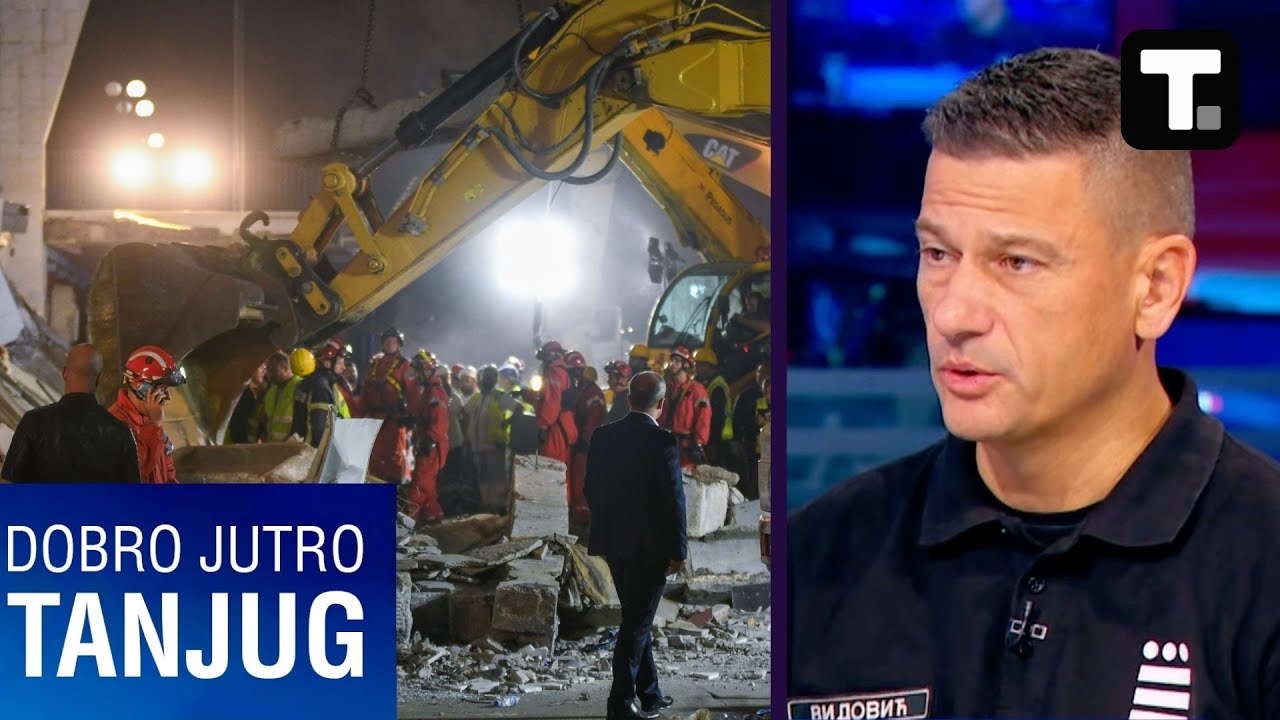 Novi Sad: desetočasovna akcija spasavanja - Davor Vidović • DOBRO JUTRO TANJUG