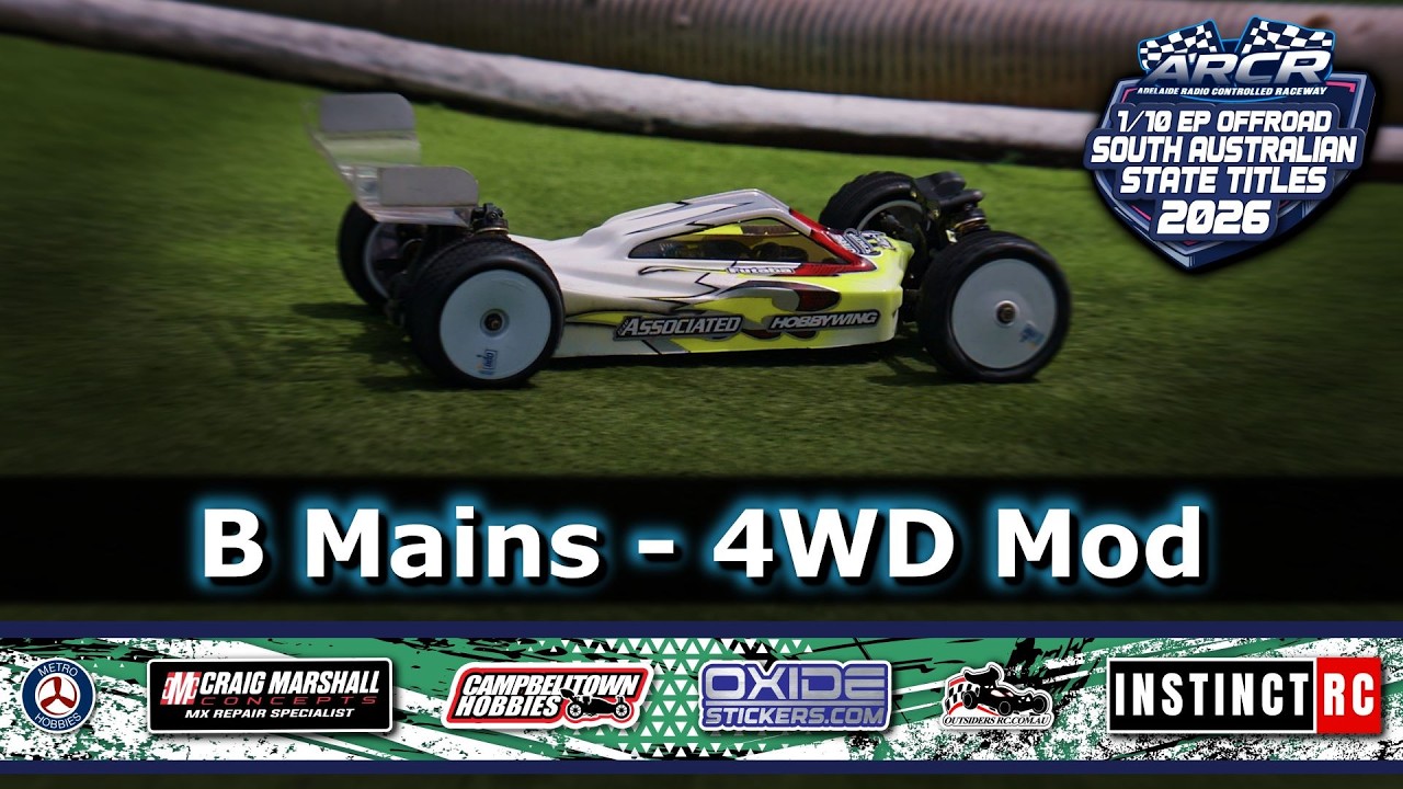 You DIDN'T SEE THAT! | B Mains - 4WD Mod - 2026 RCRA 10th Offroad SA State Titles