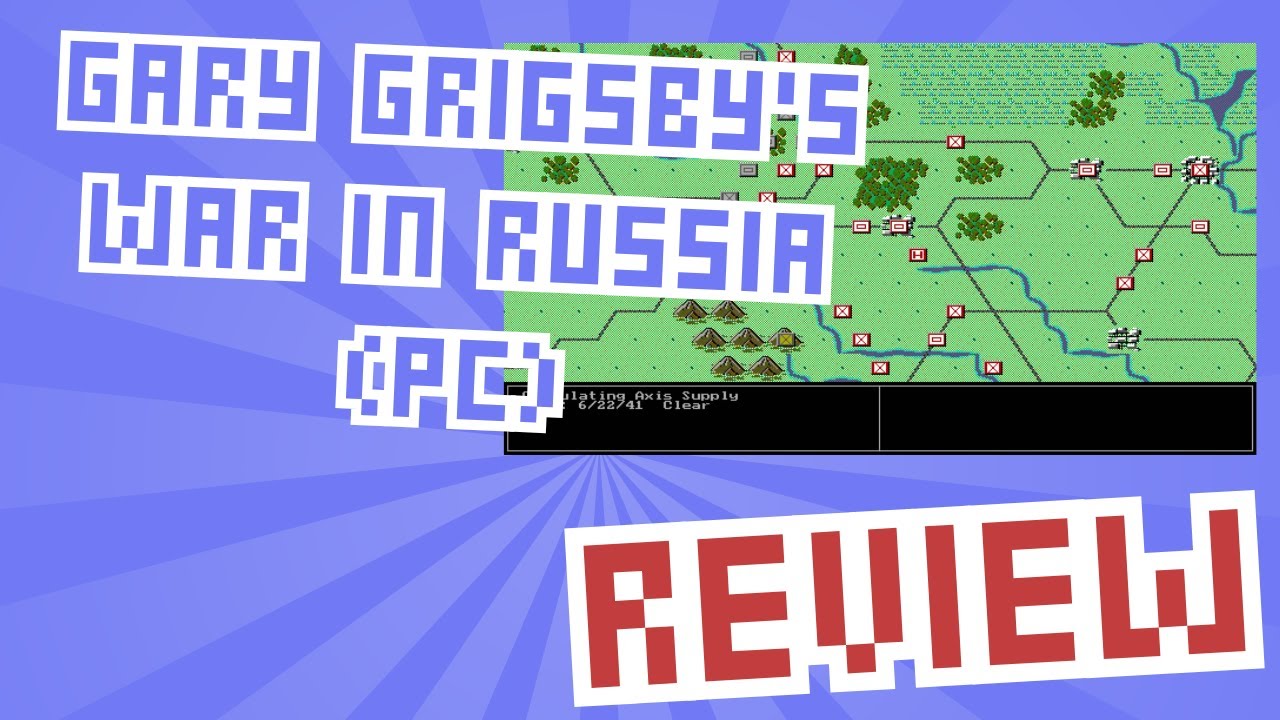 Gary Grigsby&rsquo;s War in Russia (PC, 1993) - Review - Strategy So Dense It Ships with a 200-Page Manual