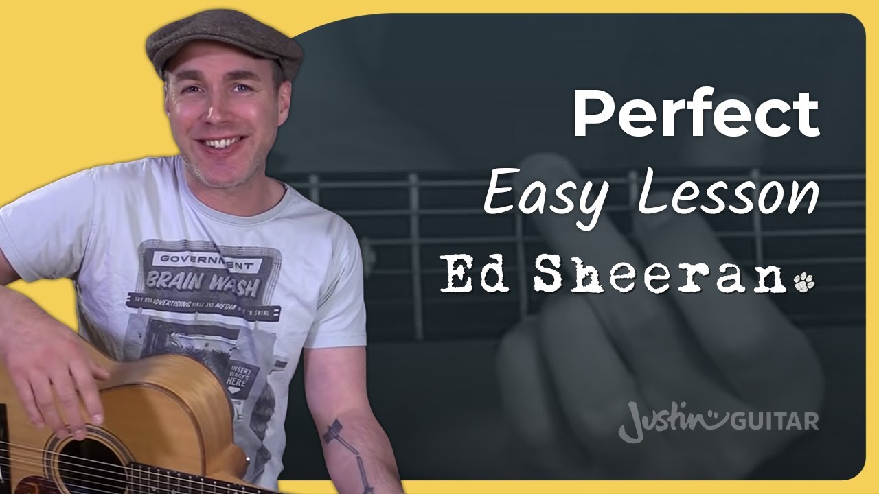How to play Perfect by Ed Sheeran - Easy Guitar Tutorial