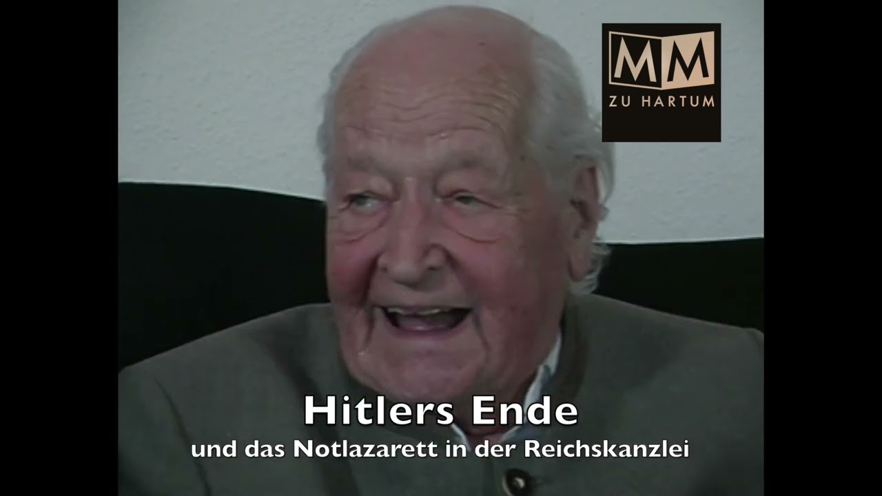 Hitlers Ende | The last hours: Ernst-Günther Schenck - Zeitzeugen berichten