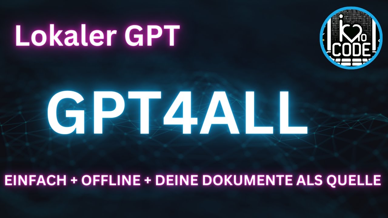 ChatGPT & Co: GPT4All - Dein lokaler Chat-Client! Installation und erste Schritte (deutsch)