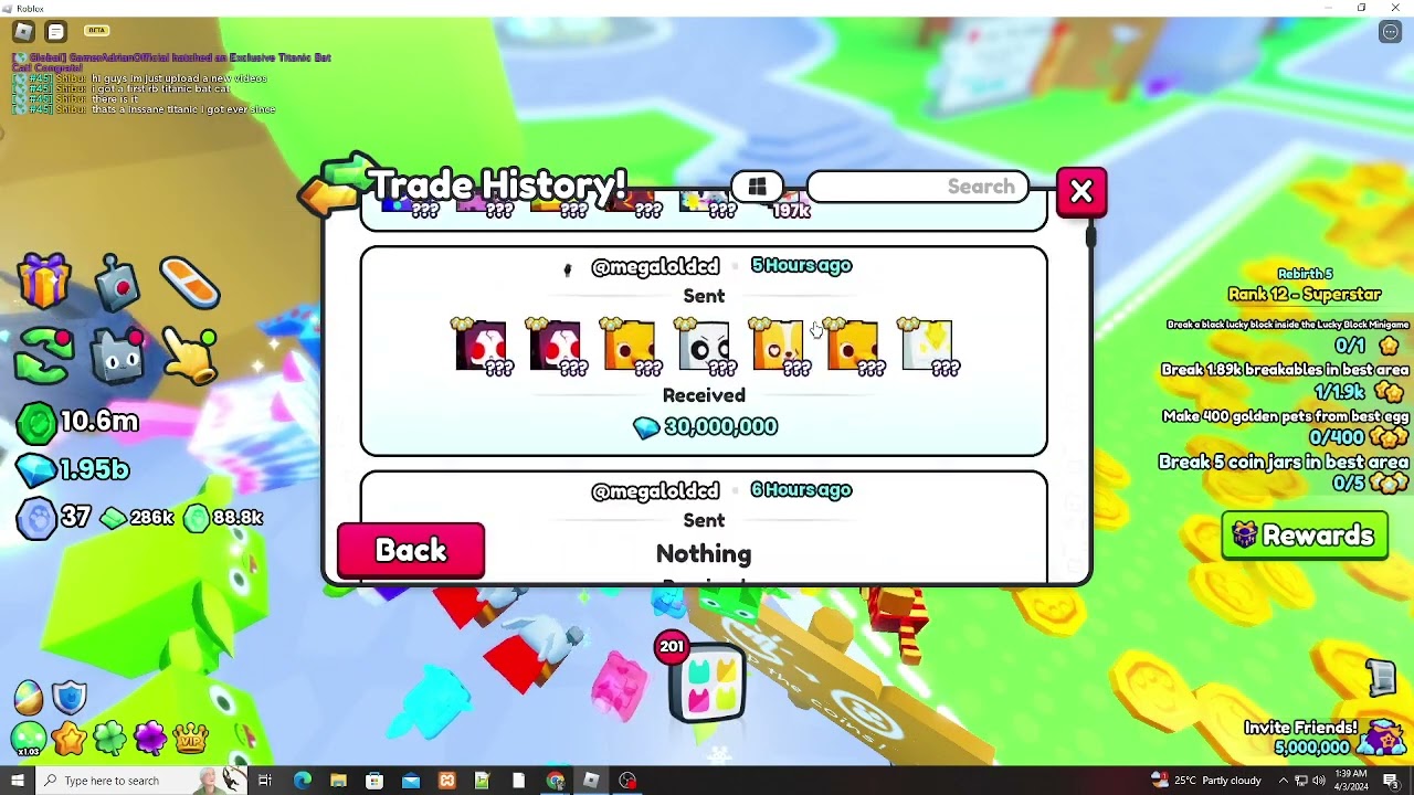 I GOT FIRST RB TITANIC BAT CAT! | THIS IS SO AMAZING TITANIC I GOT EVER!!