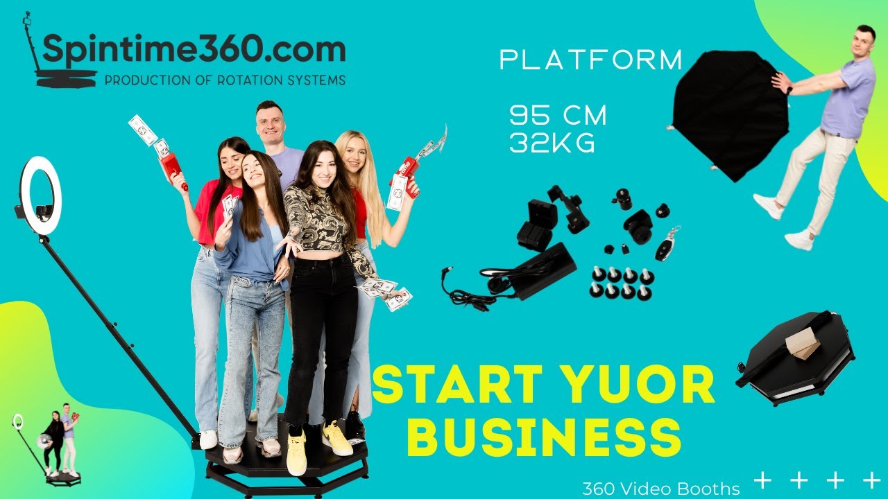 Platform  360 video booth (95cm)  | 360 photo booth
