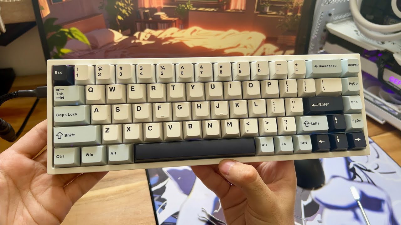 Teclado Magnético TK68He com ''Cheat'' SNAP TAP mais barato que Razer