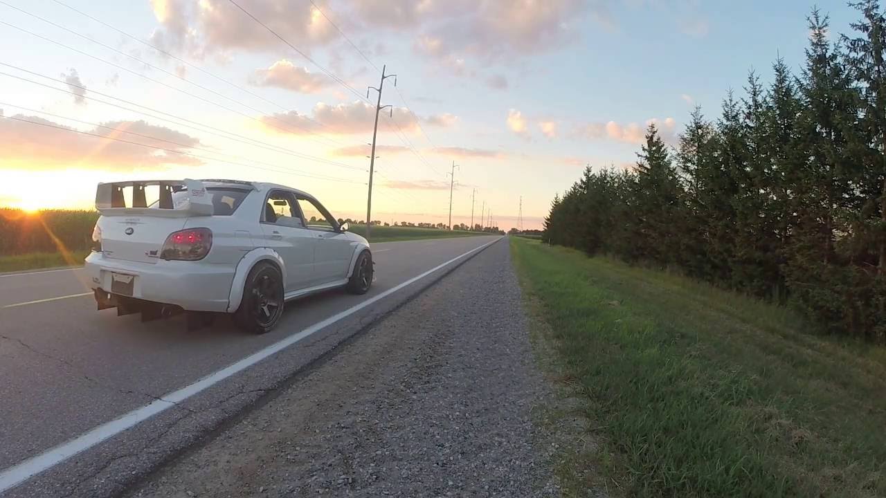 2007 Subaru STI invidia n1 exhaust