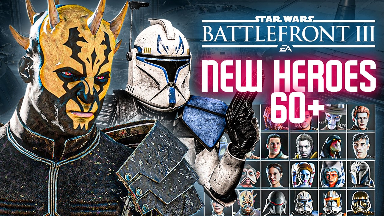 BATTLEFRONT EXPANDED - 60+ NEW CHARACTERS