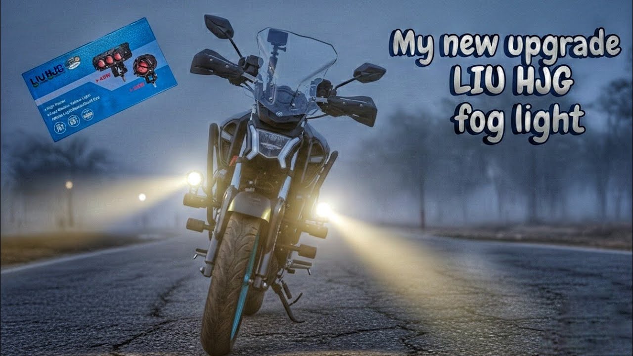 My new upgrade Liu hjg fog light. my dream high 