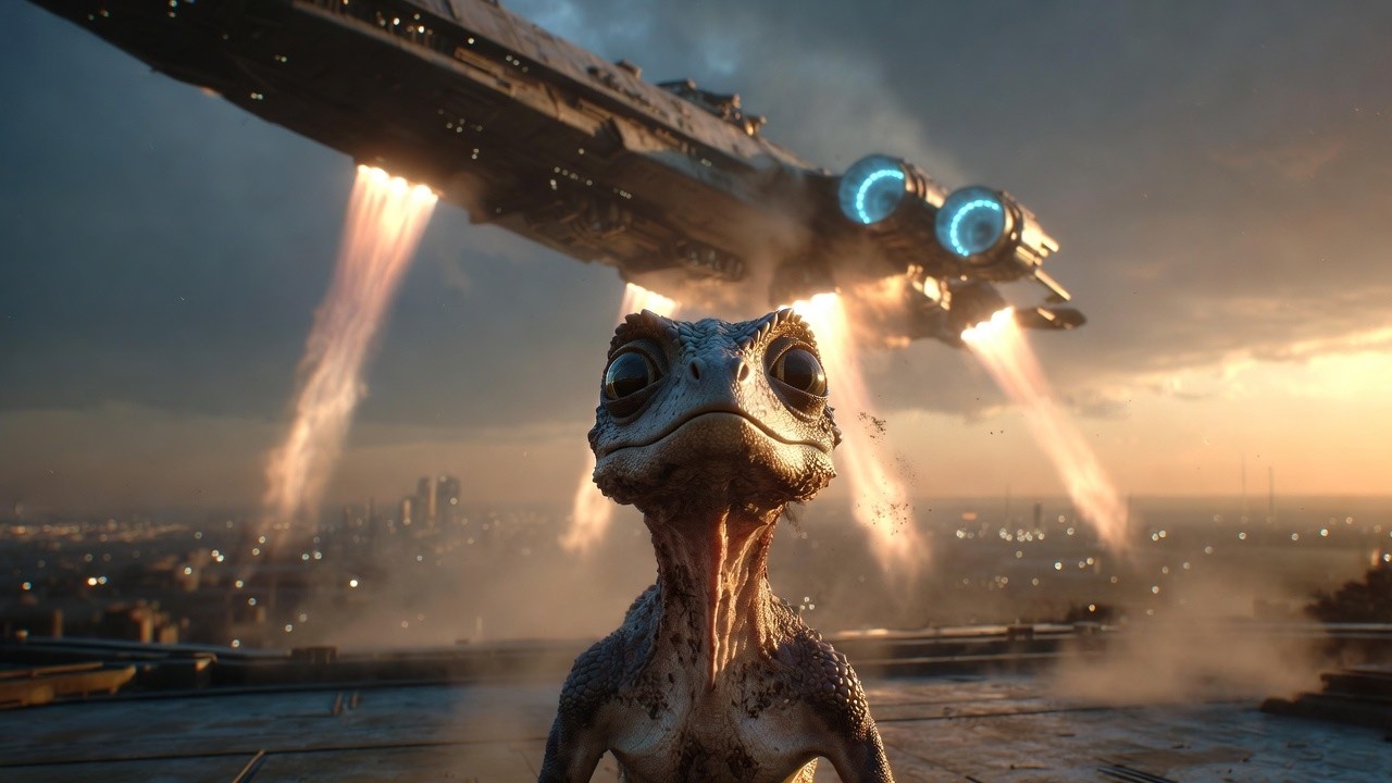 A Homeless Dragon Hatchling Noticed a Human Captain’s Ship and Whispered,  | Sci-Fi Stories Today