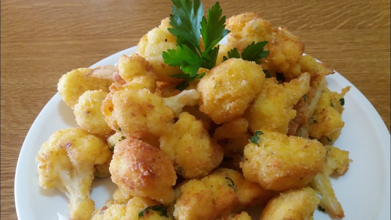 Cavolfiore impanato e fritto...sapori di Sicilia(facile e gustoso)