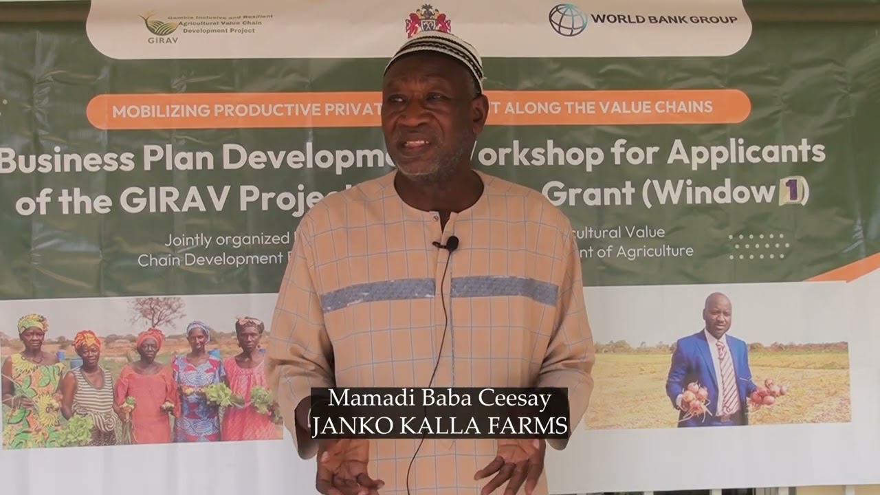 GIRAV MATCHING GRANT WINDOW 1 APPLICANTS