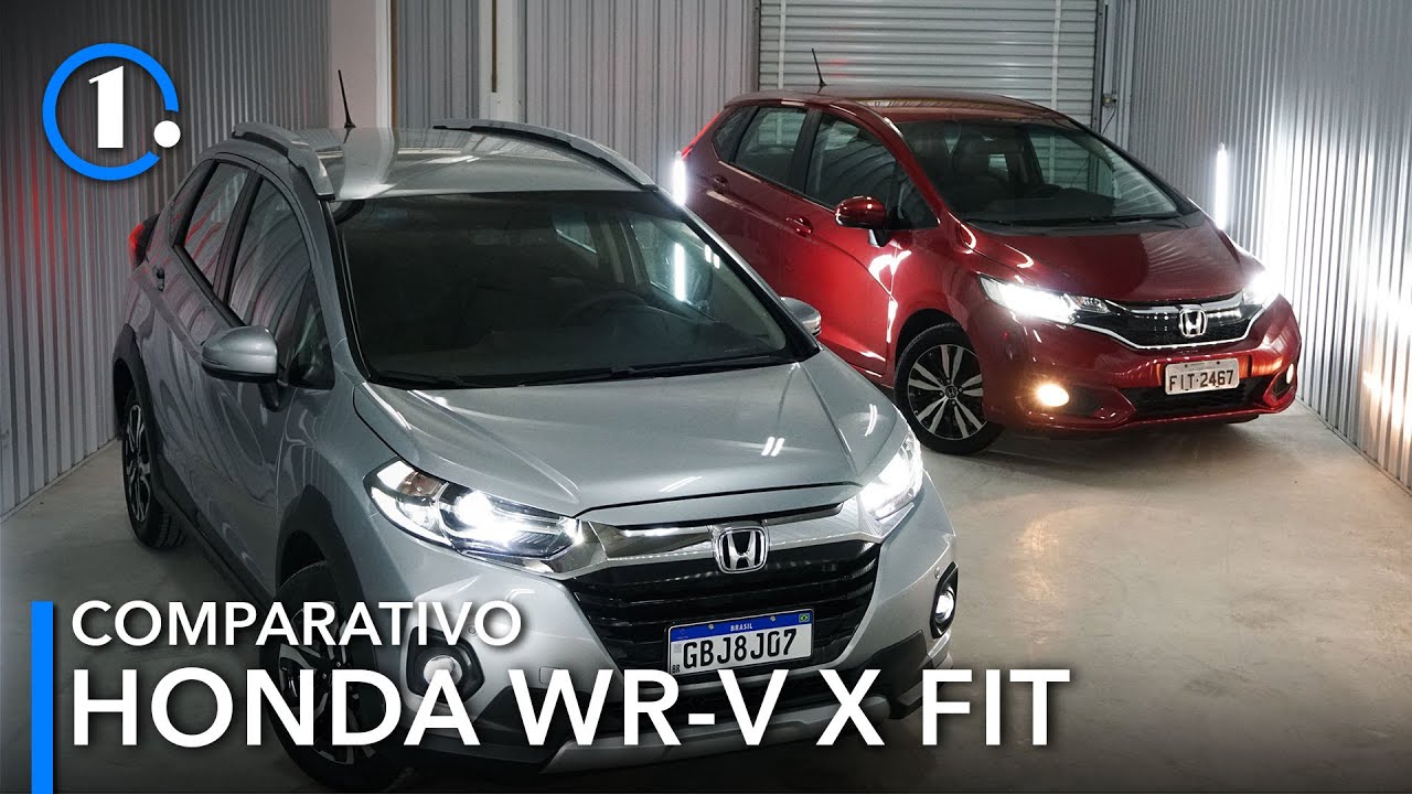 Novo Honda WR-V vs. Fit 2021: O que eles tem em comum e de diferente? - Motor1.com