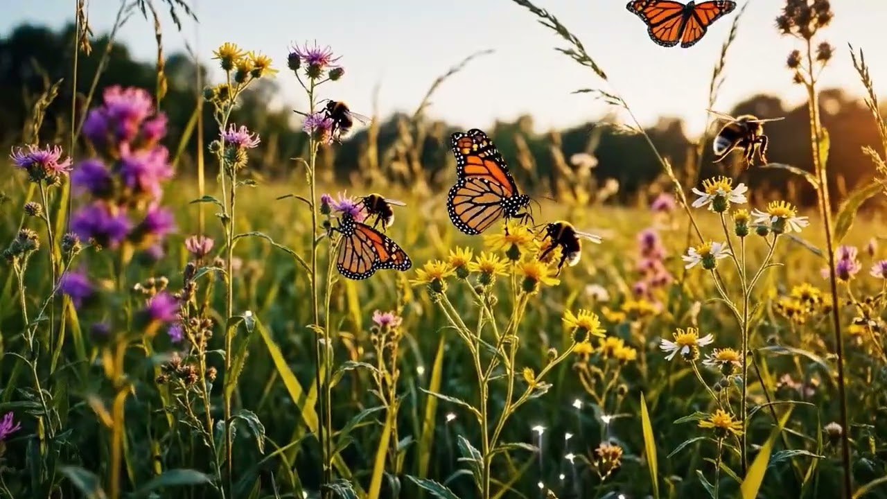 Gentle Wind in the Meadow 🌿 Healing Indie Folk Music for Relaxation