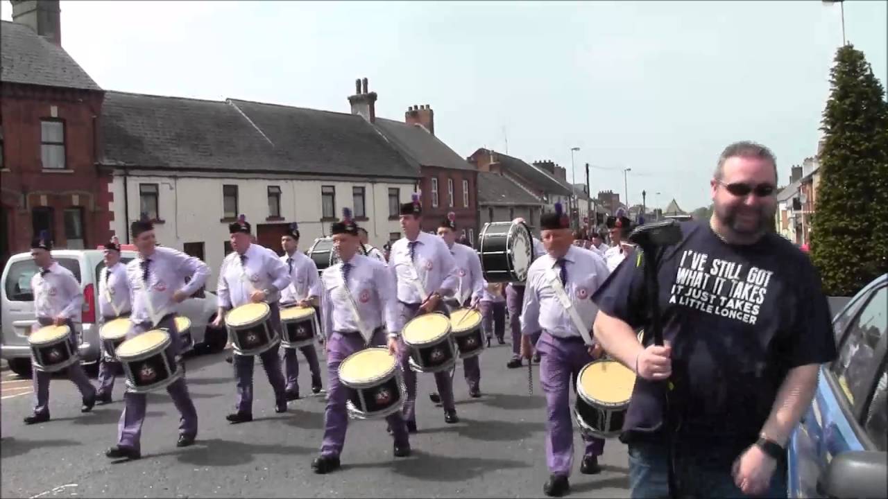 Ballycraigy Auld Boys & Steeple Veterans @ Co Antrim Somme Parade 2016