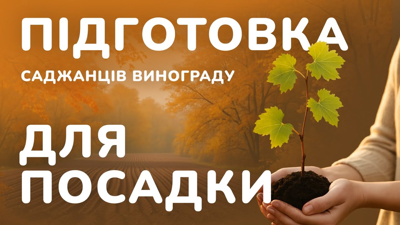 Як підготувати саджанці винограду для успішної посадки