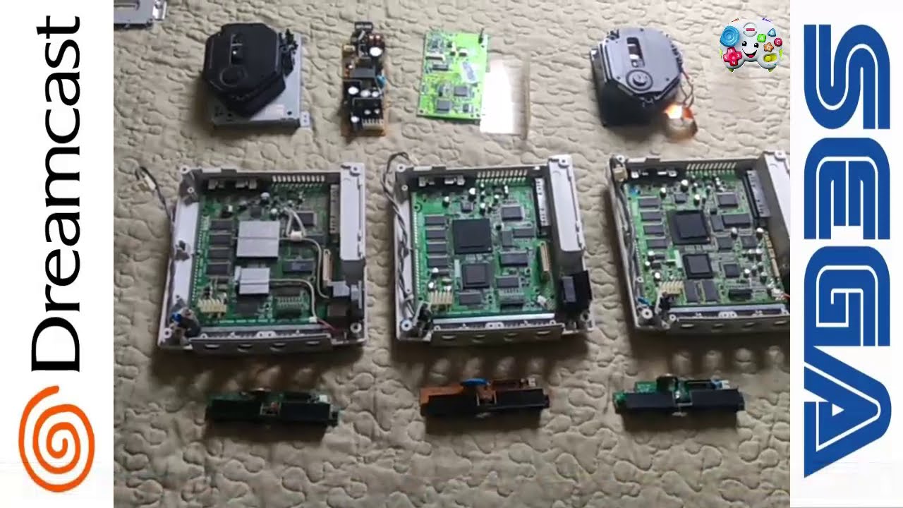 Dreamcast - versões / revisões de placa