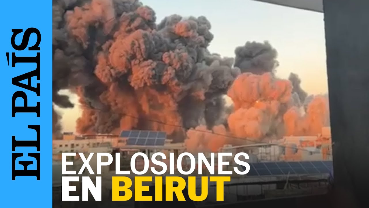 ATAQUE DE ISRAEL | Explosiones en Beirut tras un ataque israelí | EL PAÍS