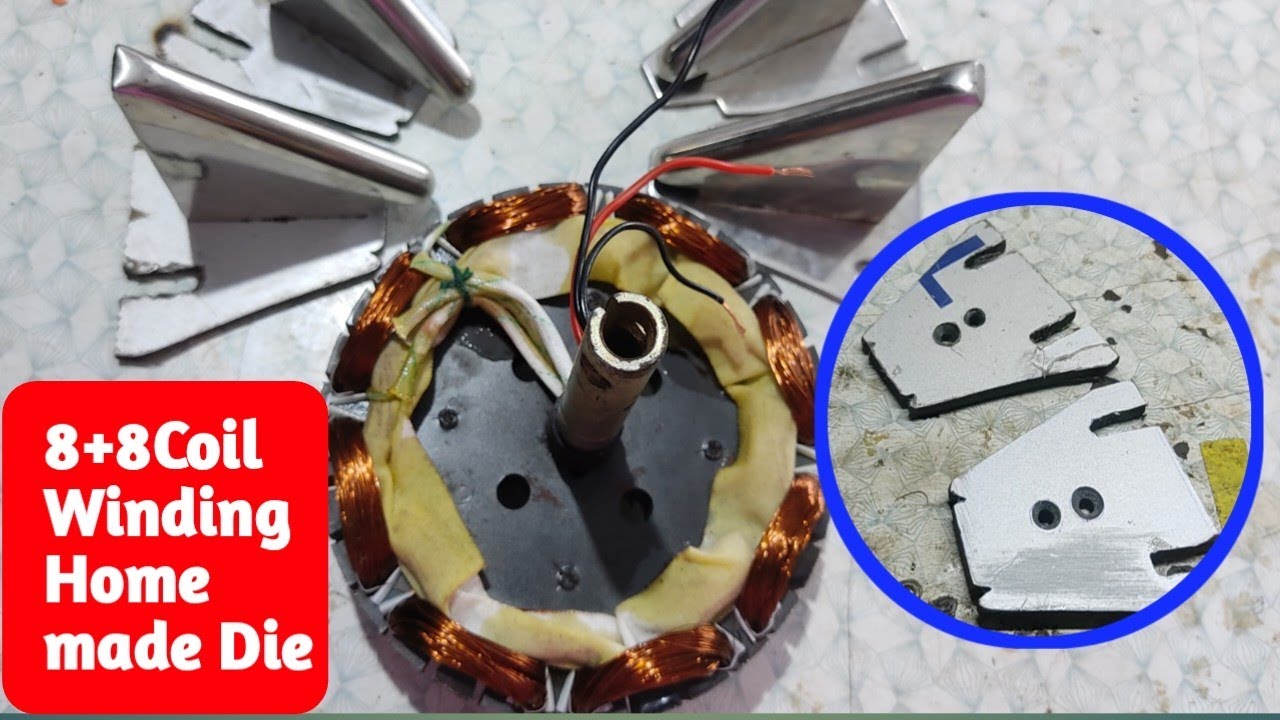 Homemade Ceiling Fan Winding Machine Die