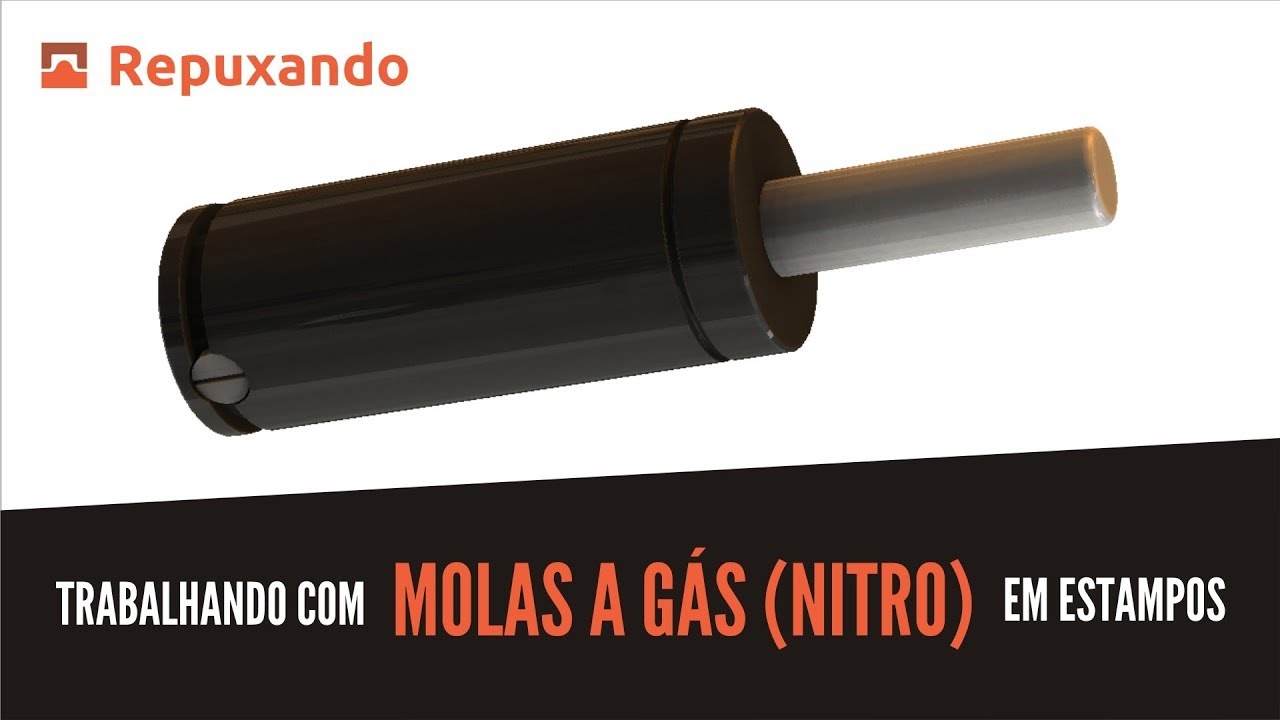 Trabalhando com molas a gás em estampos | Repuxando