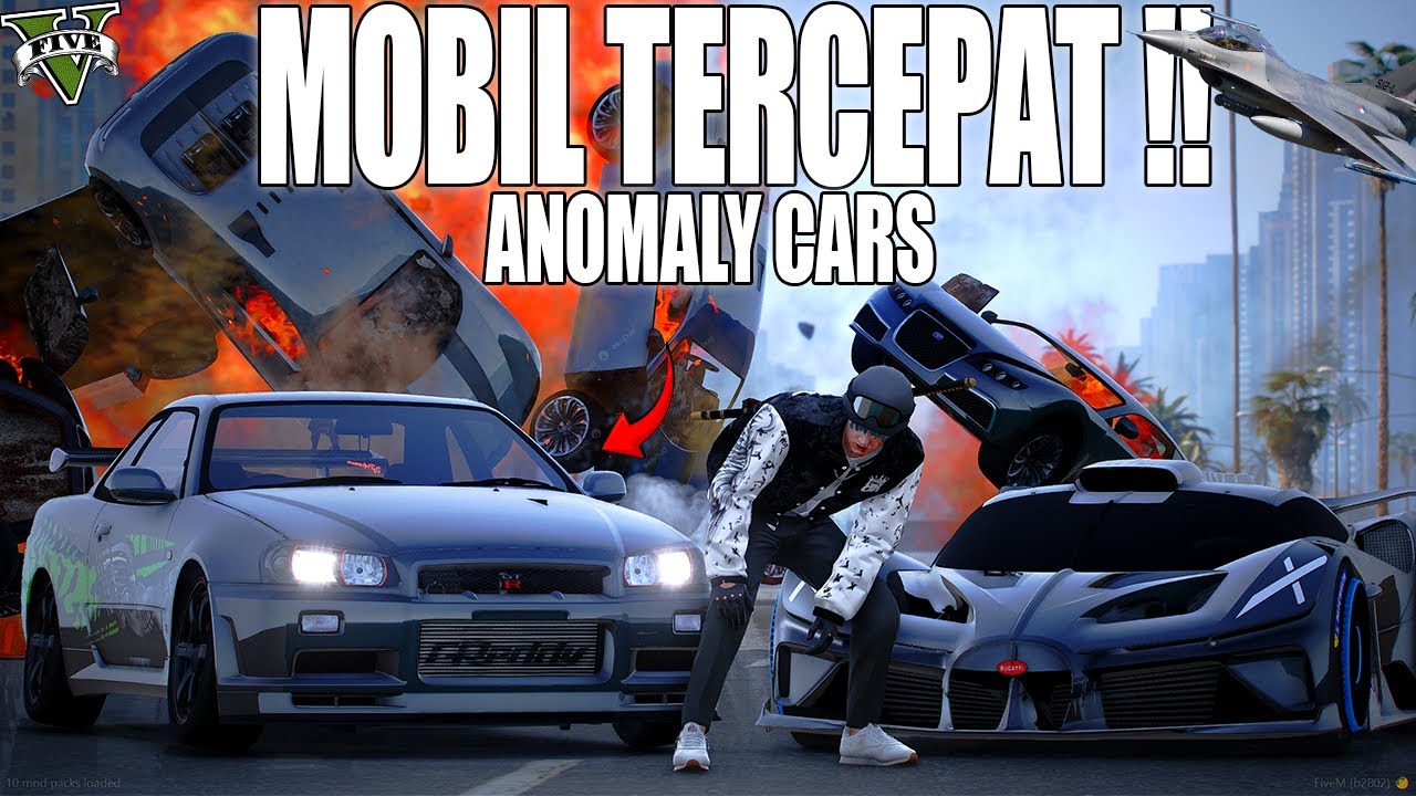 AKU MENCIPTAKAN MOBIL TERCEPAT 100 TRILIUN/KMH SKYLINE MK4 KILLER ! ANOMALY PROJECT GTA 5 ROLEPLAY