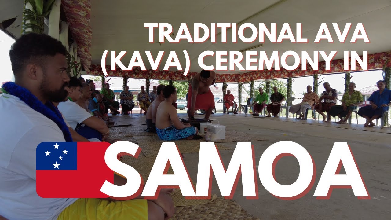 Traditional Samoan Ava (Kava) Ceremony