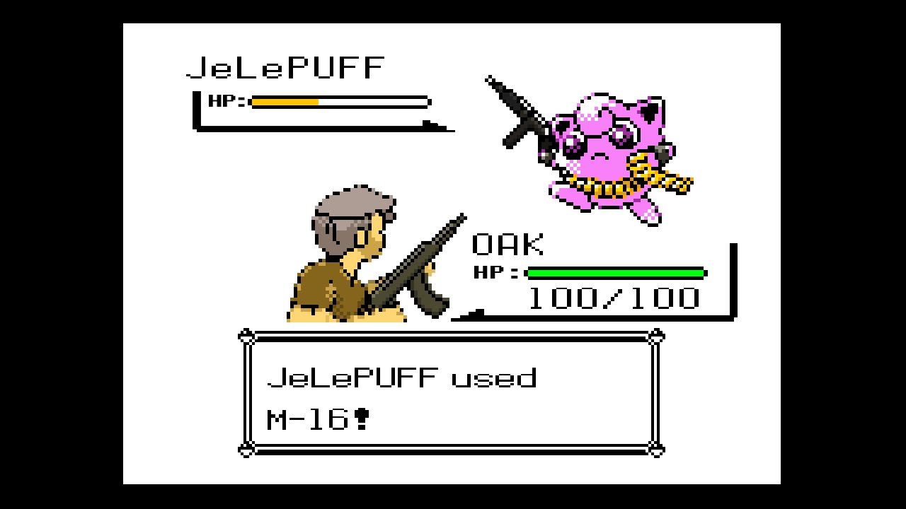 Call of Duty, in the style of POKéMON!