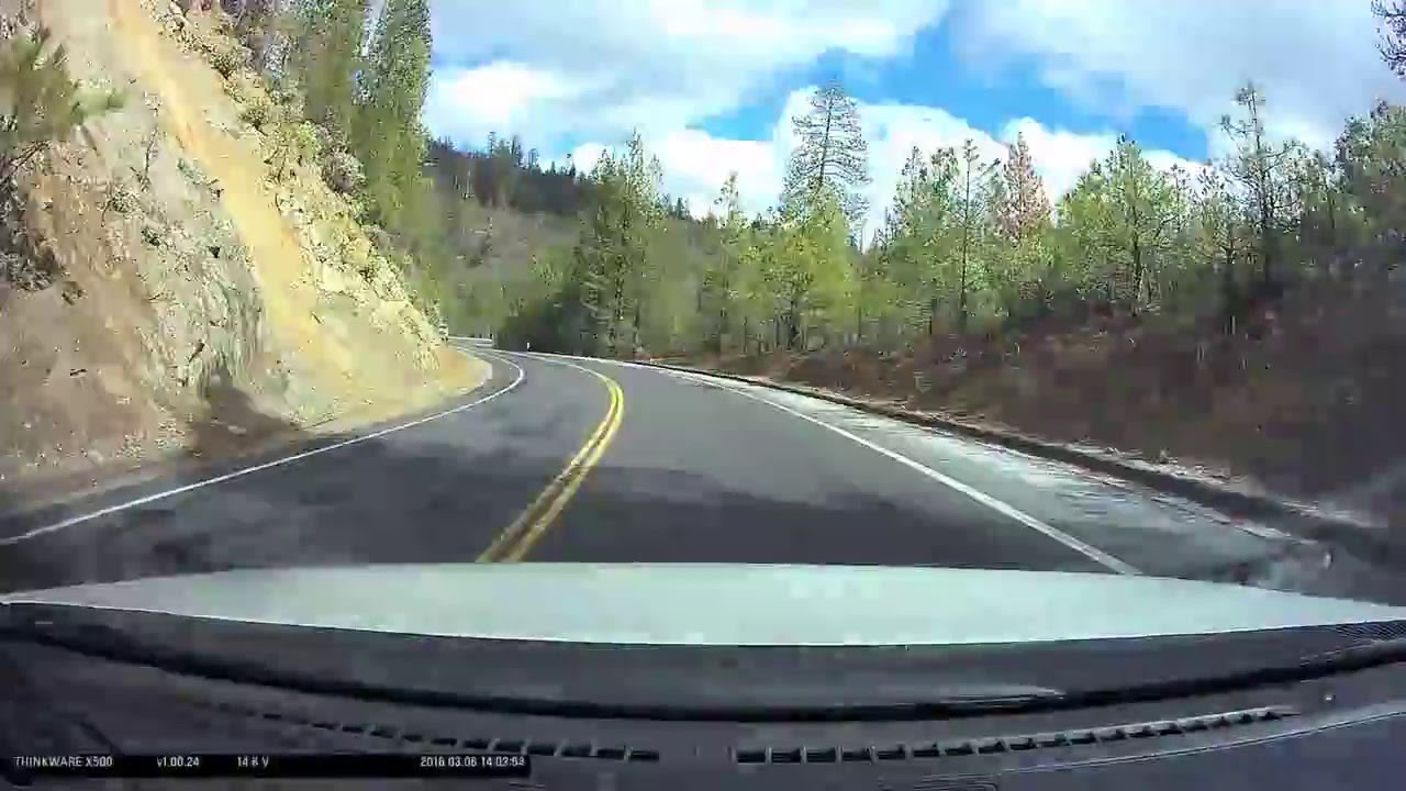 Way to Yosemite Falls