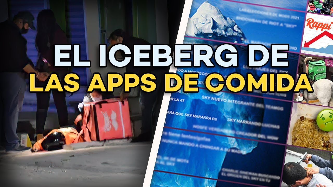 EL ICEBERG DE LAS APPS DE COMIDA