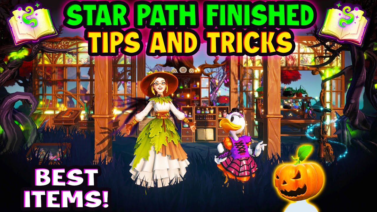 Witchful Thinking Star Path Tricks! The Best Star Path in Disney Dreamlight Valley?