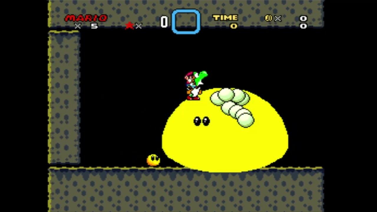Salvo the Slime in SMW (Base SNES)