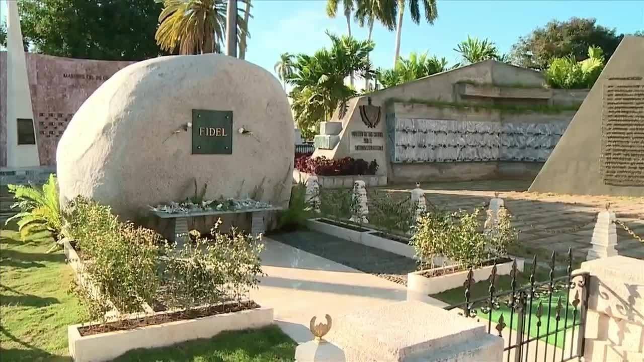 Fidel Castro's final ceremony held