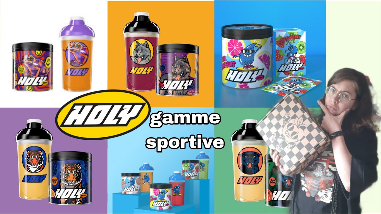Unboxing et test de la gamme sportive de la marque Holy (avis sincère) (non sponsorisé)