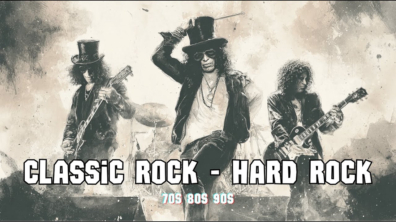 🔥 Explosive Hard Rock Classics | Tribute to 70s&ndash;80s&ndash;90s Rock Icons ⚡
