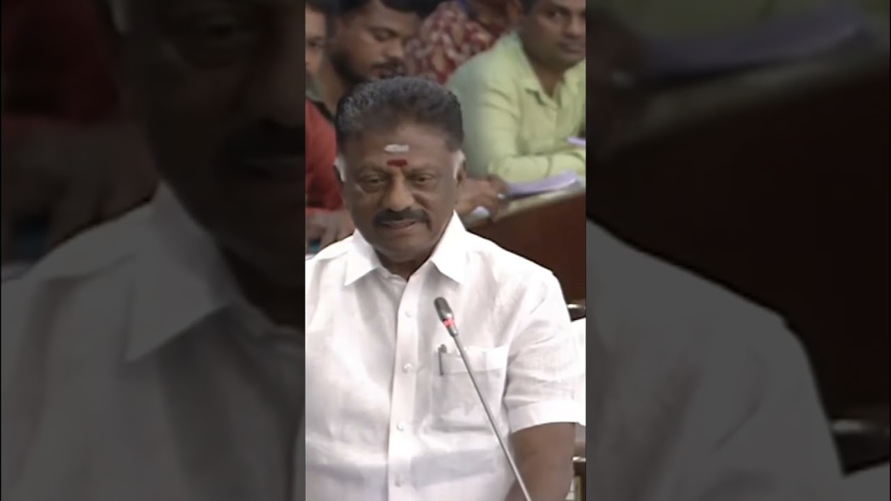 Opposition's recent speech in TN Assembly / DMK WhatsApp status