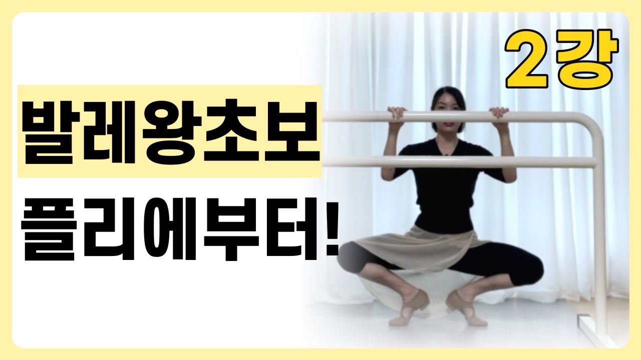 발레 플리에 완벽마스터ㅣ왕초보발레 ep.2ㅣ취미발레 백조되기 프로젝트
