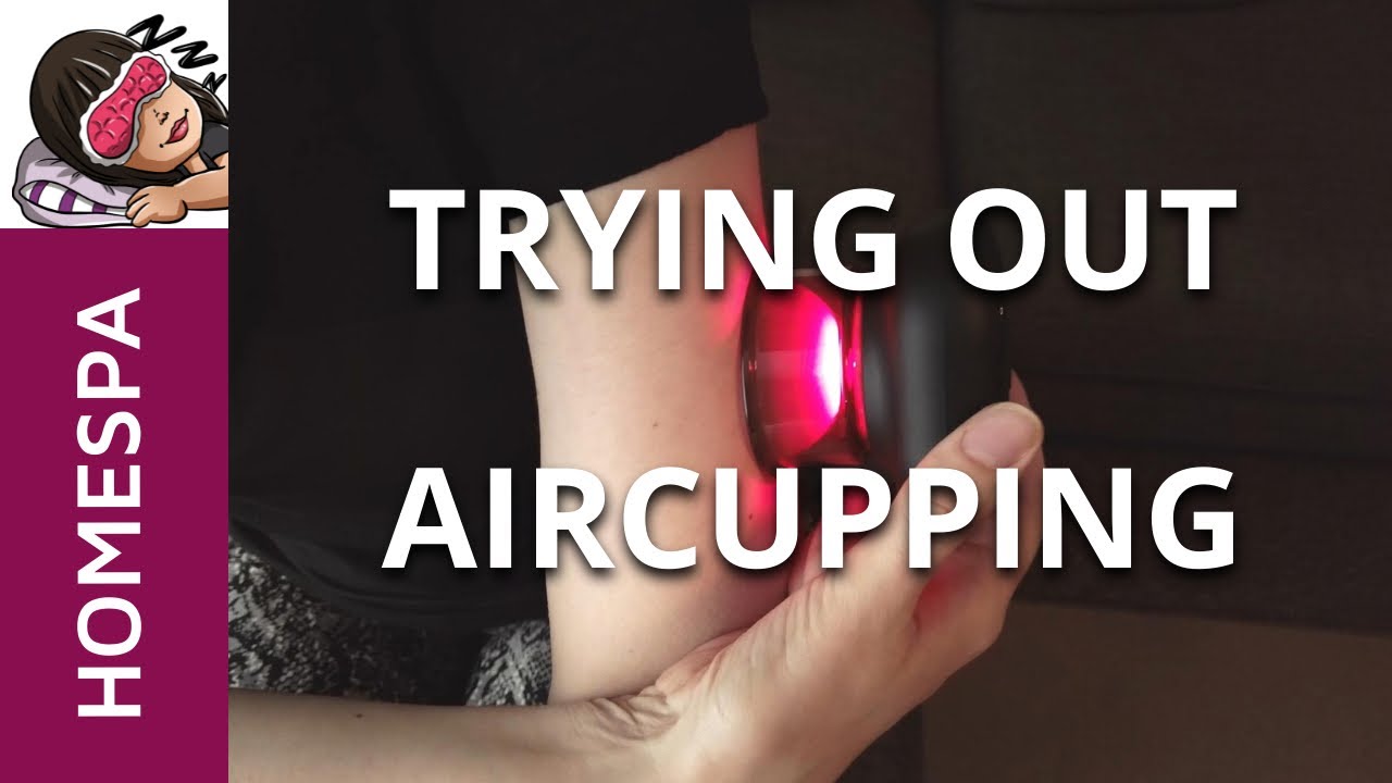 Trying the RecoverFun Aircup Smart Cupping Massager for Muscle Tension Relief #gifted