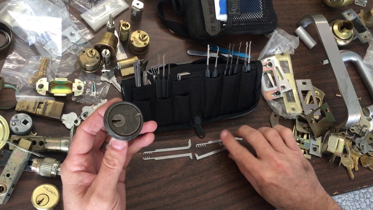 a locksmith goes & buys 