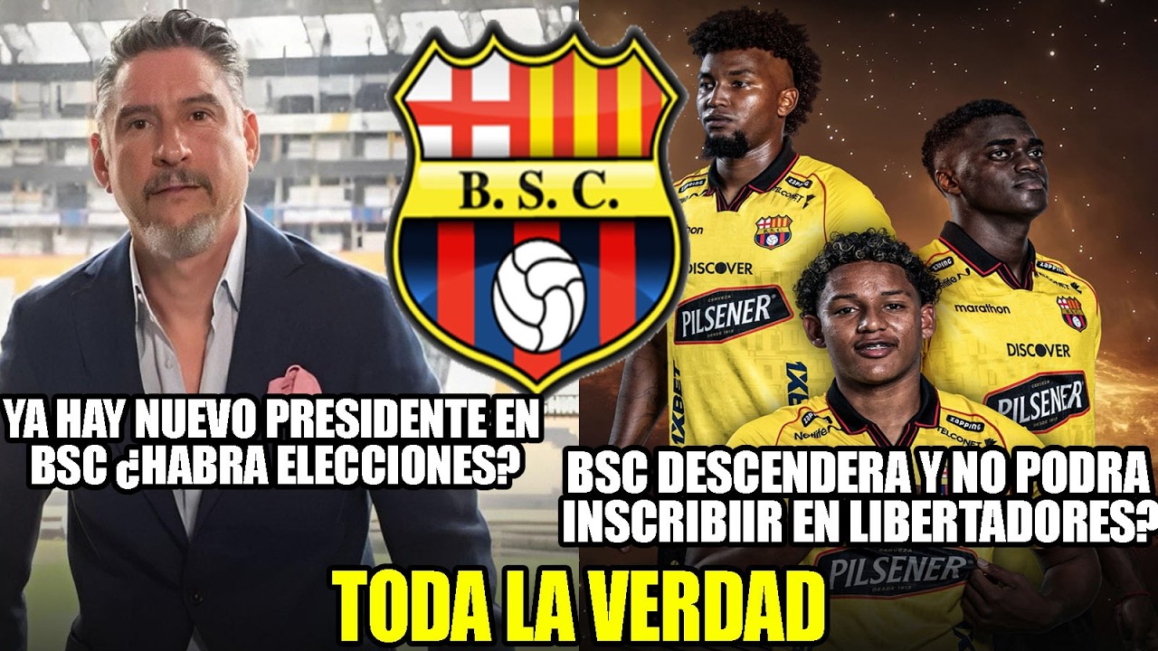 BARCELONA DESCENDERA Y NO PODRA INSCRIBIIR EN LIBERTADORES? YA HAY NUEVO PRESIDENTE ¿ELECCIONES?