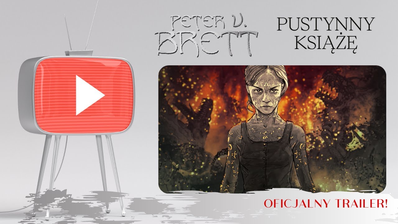 Pustynny Książę - Peter V. Brett - trailer, kt&oacute;ry