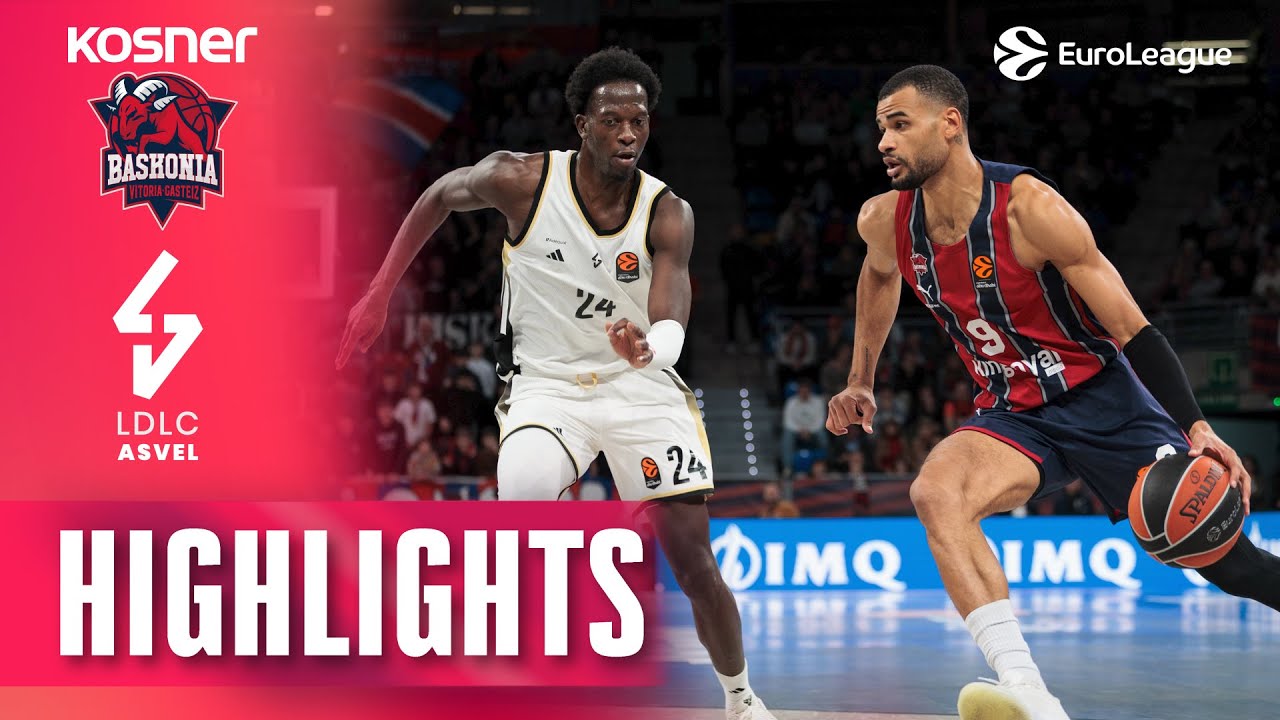 LUWAWU-CABARROT Silences Comeback | Baskonia - ASVEL | R21 BASKETBALL HIGHLIGHTS 2025-26