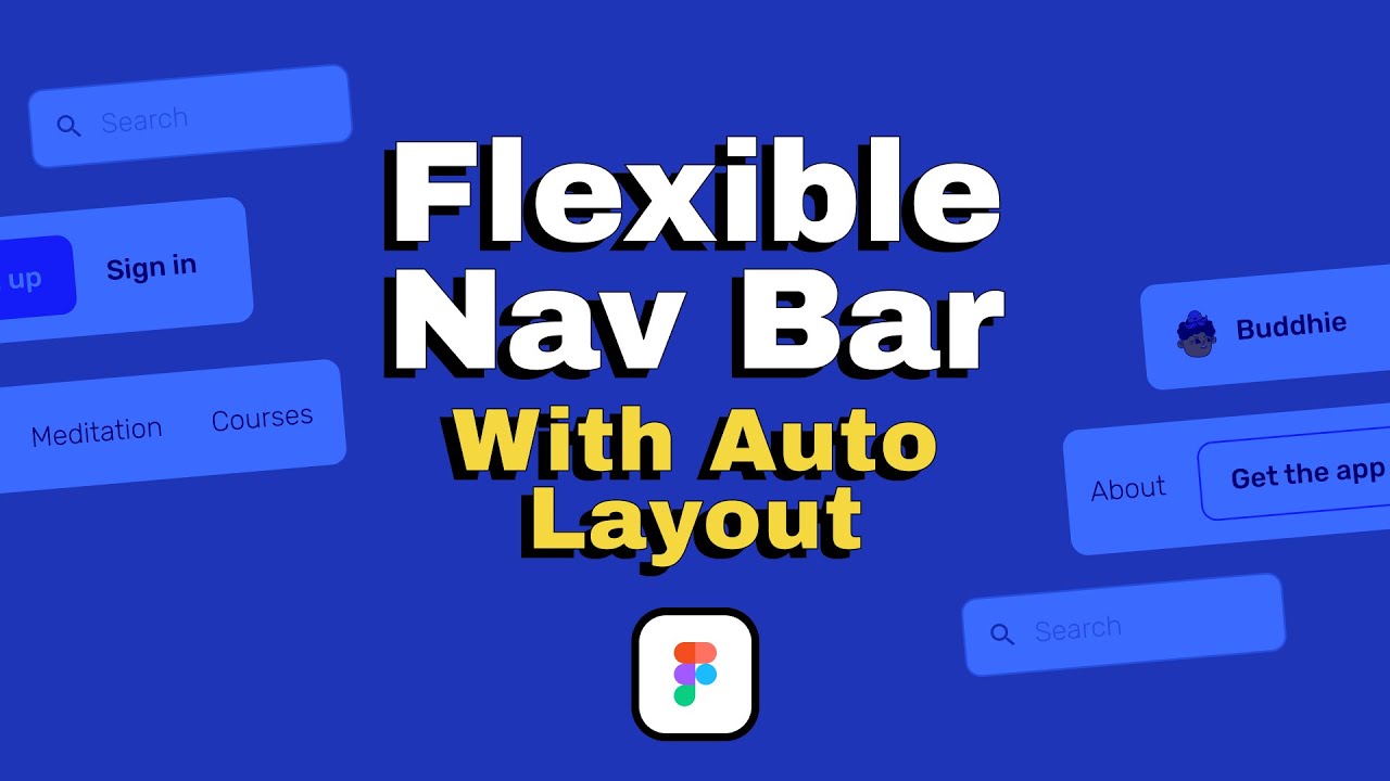 Flexible Nav Bar with Auto Layout - Figma Crash Course