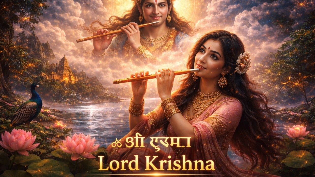 Achyutam Keshavam Female Version | Beautiful Krishna Bhajan for Peace, Love & Calm Mind
