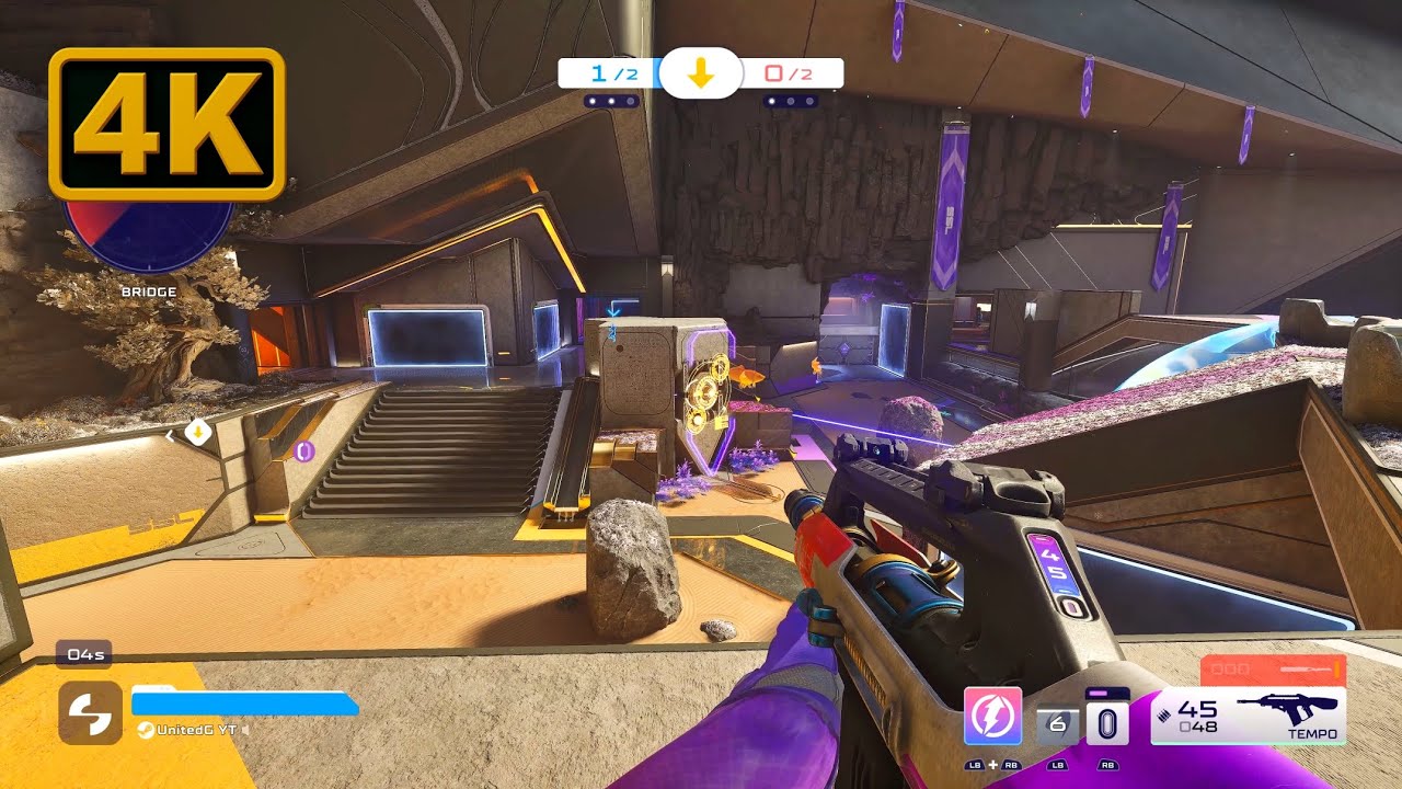 Splitgate 2 Multiplayer Gameplay 4K