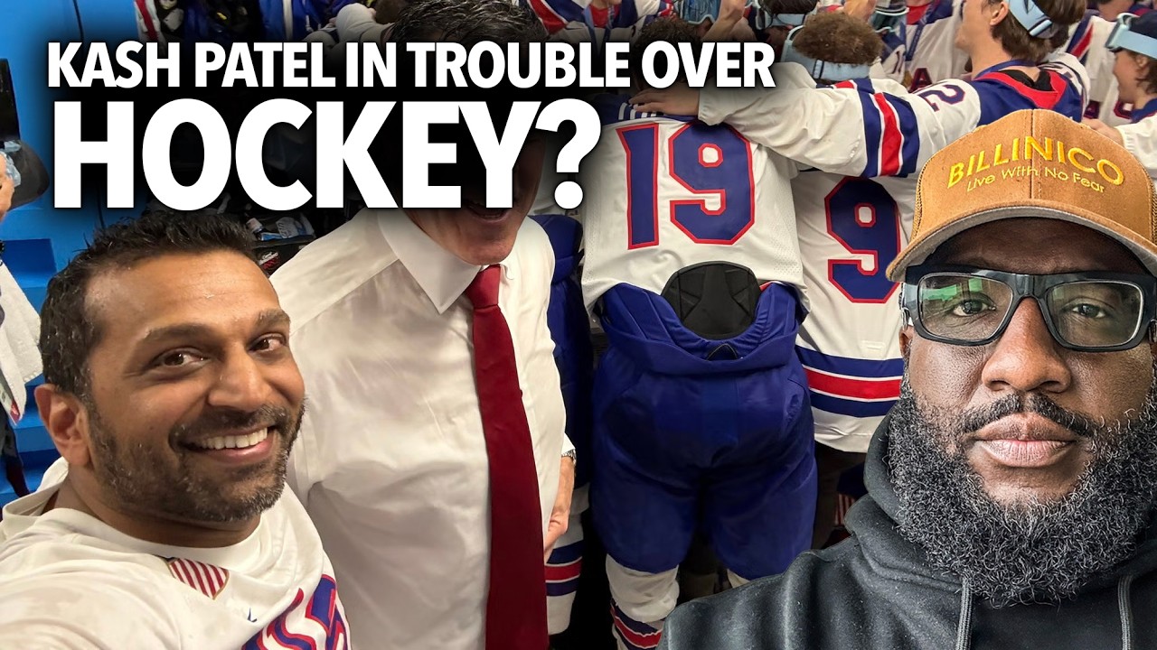 Kash Patel Is Under Fire For Loving and Supporting the Men's Hockey Team After Winning Gold Medal