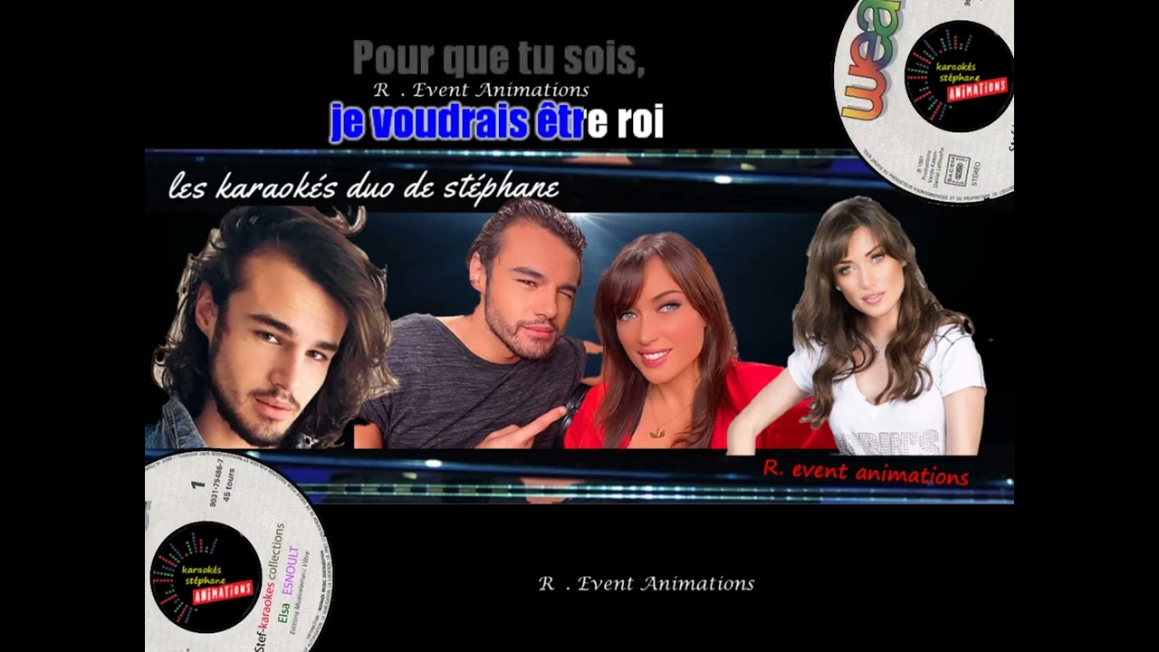 Karaoké   Elsa  ESLNOULT  *  Les Plus belles histoires D'amour