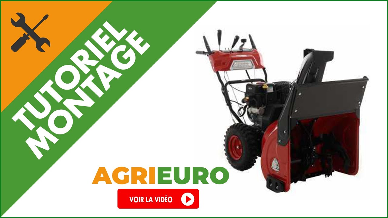 Montage de l'équipement: Fraise à neige GeoTech STP766 WEBS B&S