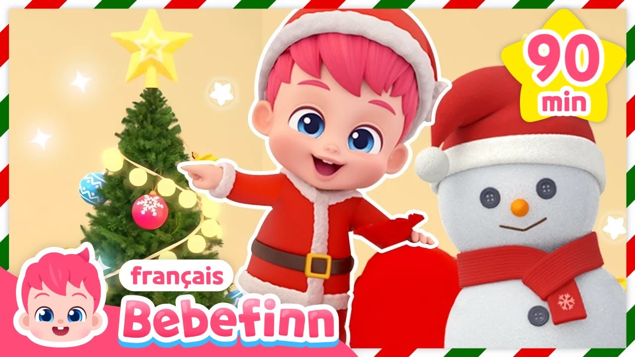 🎁Noël approche ! | +Comptines | Bebefinn en français👶Chansons pour Enfants